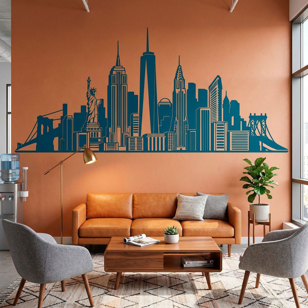 Vinilos Decorativos: Skyline New York 2018