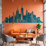 Vinilos Decorativos: Skyline New York 2018 6