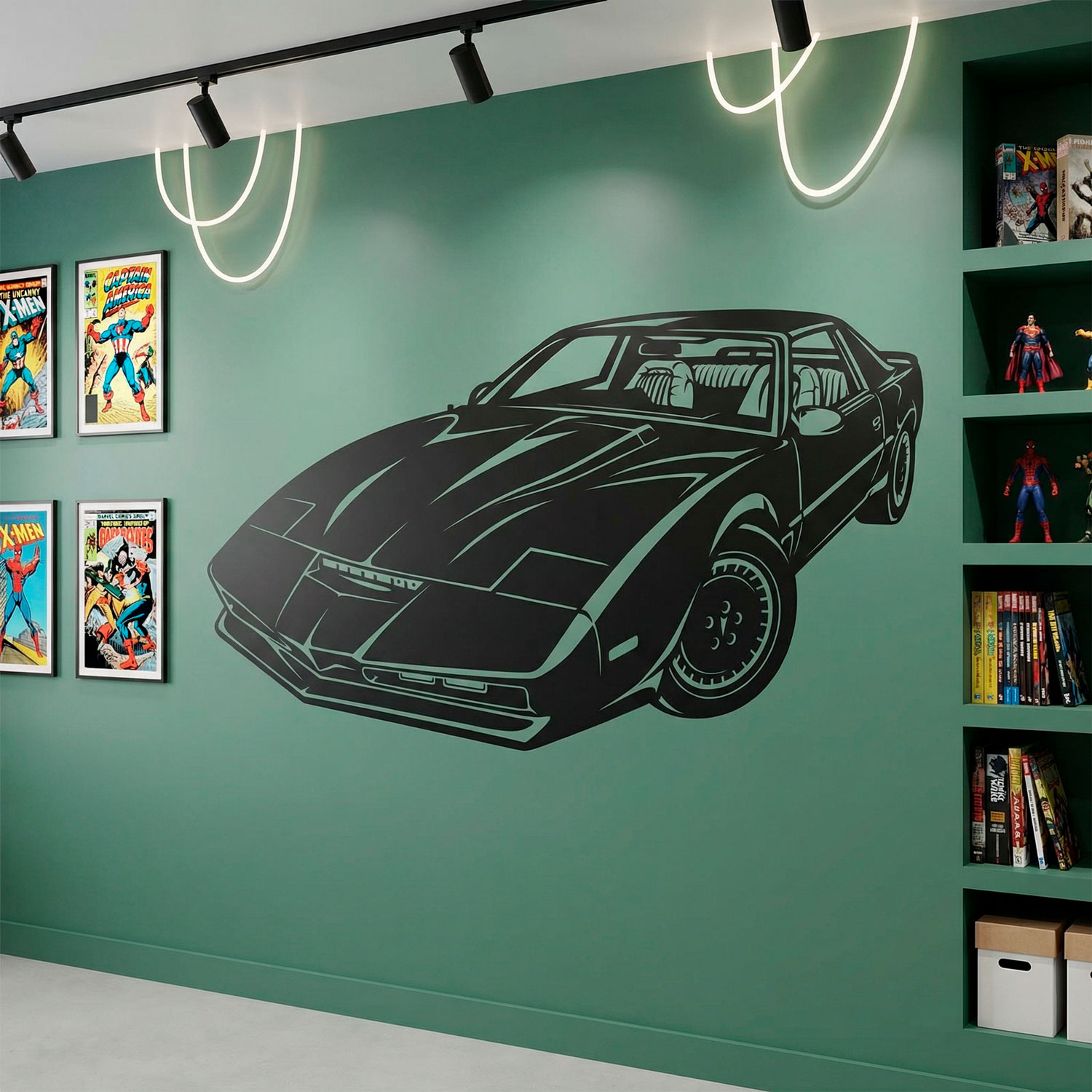 Vinilos Decorativos: El Coche Fant&aacute;stico Kitt