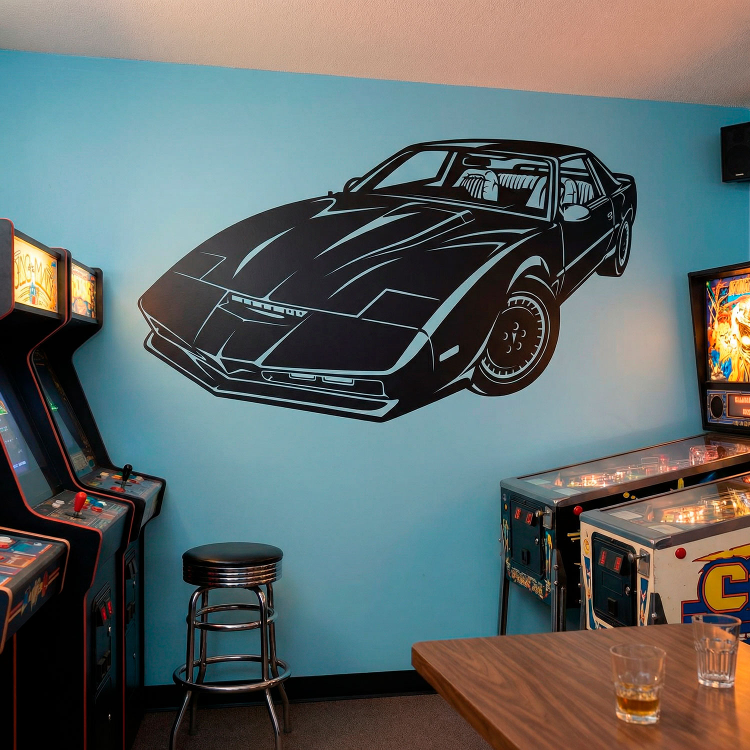Vinilos Decorativos: El Coche Fant&aacute;stico Kitt