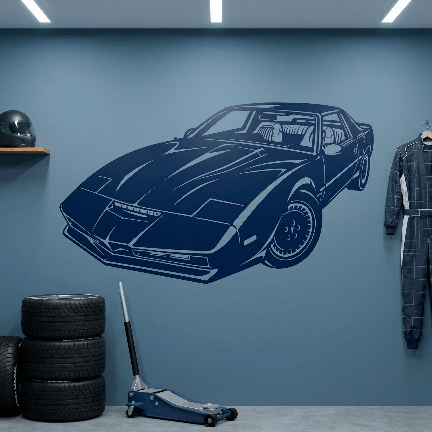 Vinilos Decorativos: El Coche Fant&aacute;stico Kitt