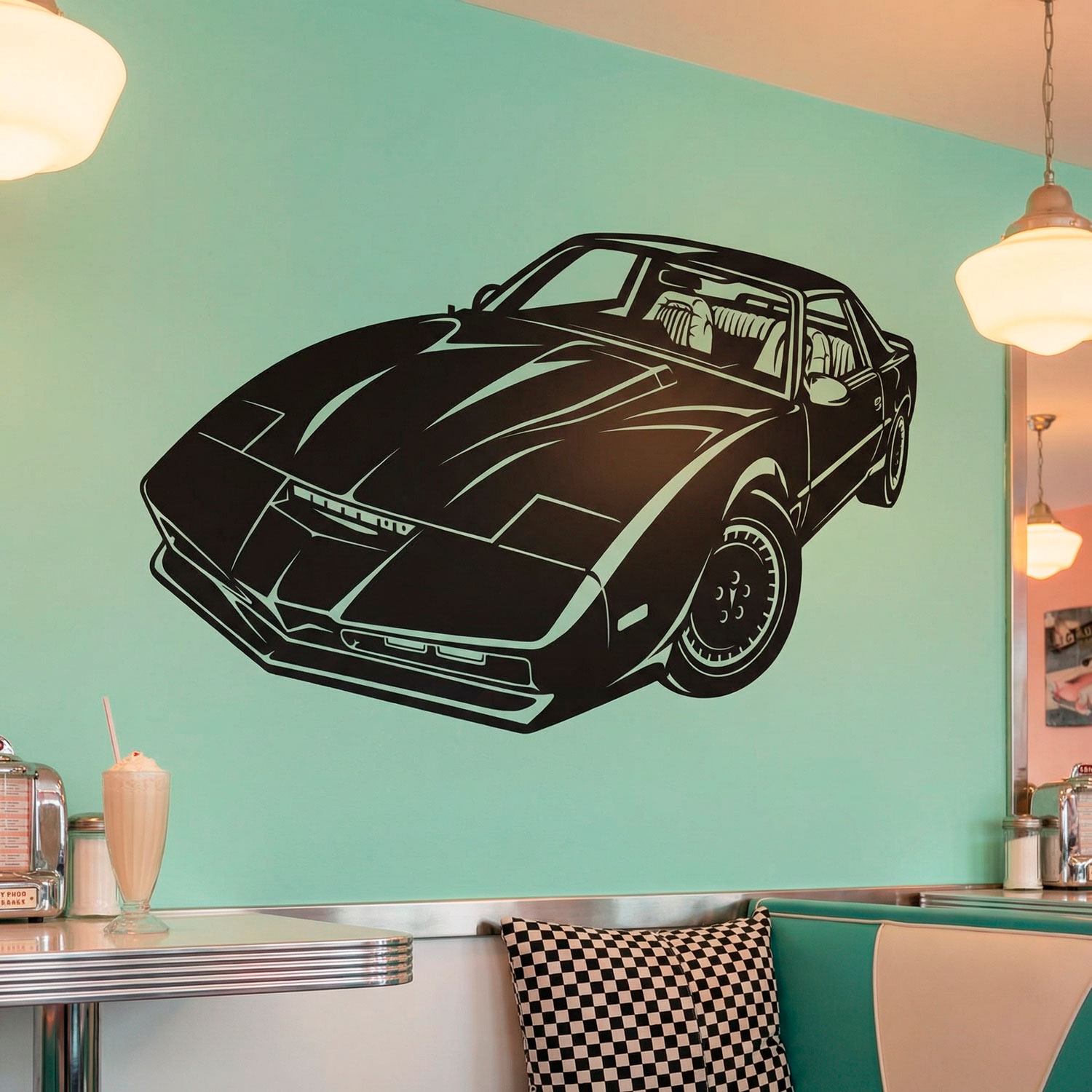 Vinilos Decorativos: El Coche Fant&aacute;stico Kitt