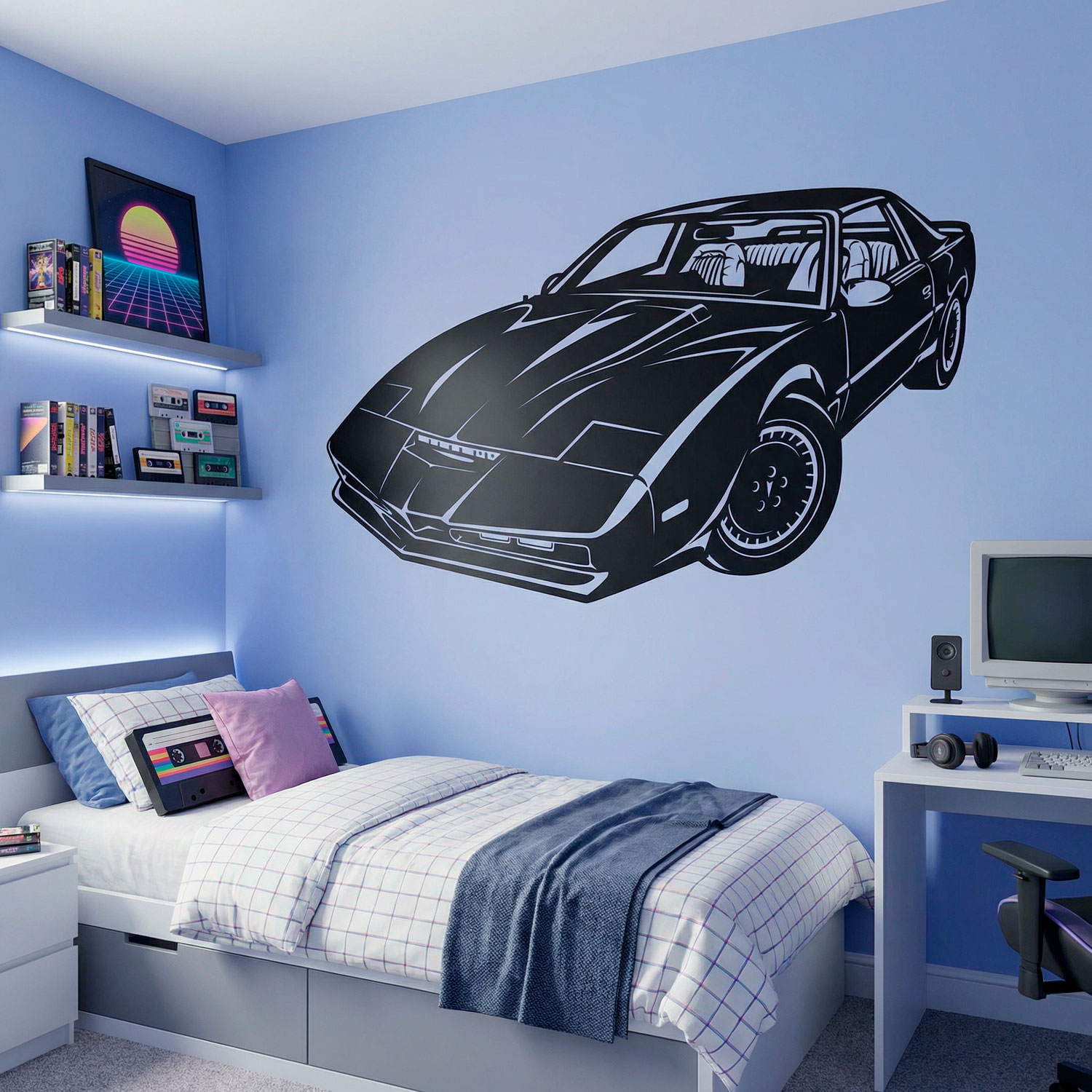 Vinilos Decorativos: El Coche Fant&aacute;stico Kitt