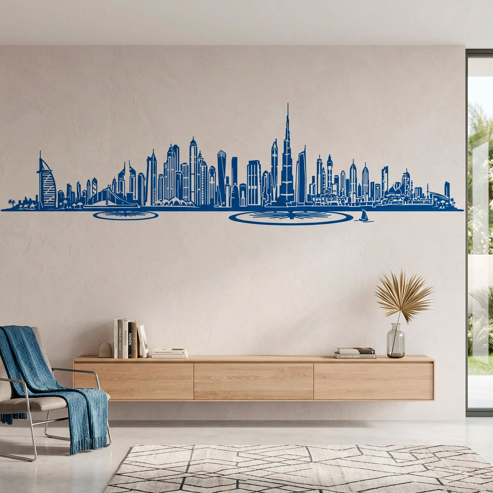 Vinilos Decorativos: Dub&aacute;i Skyline