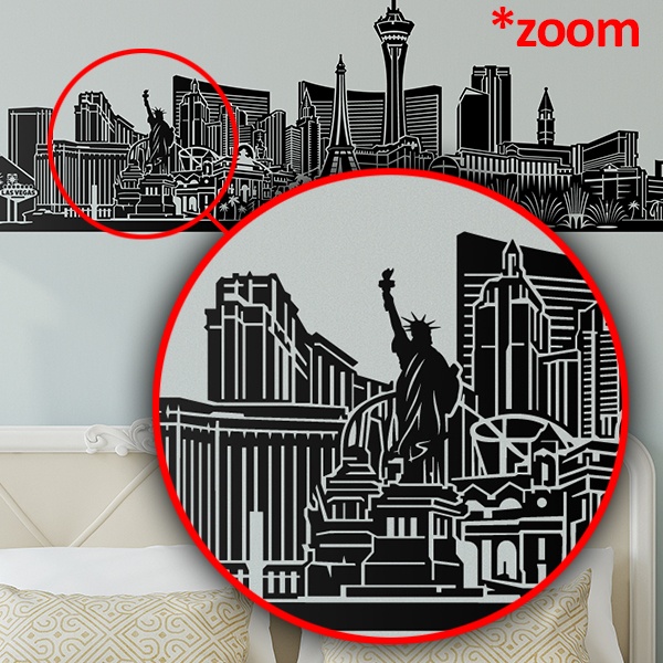 Vinilos Decorativos: Las Vegas Skyline