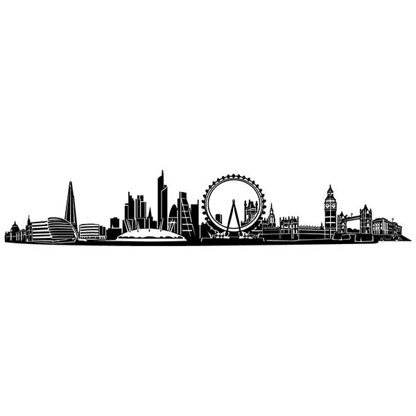 Vinilos Decorativos: Londres Skyline