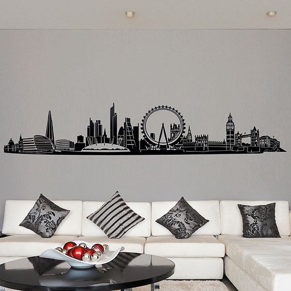 Vinilos Decorativos: Londres Skyline