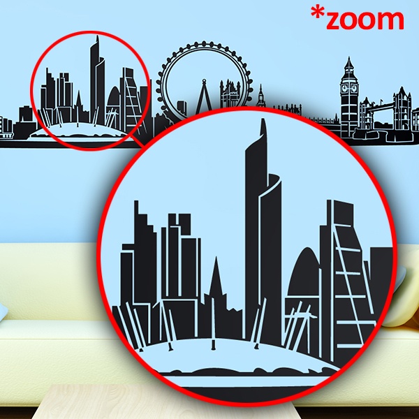 Vinilos Decorativos: Londres Skyline