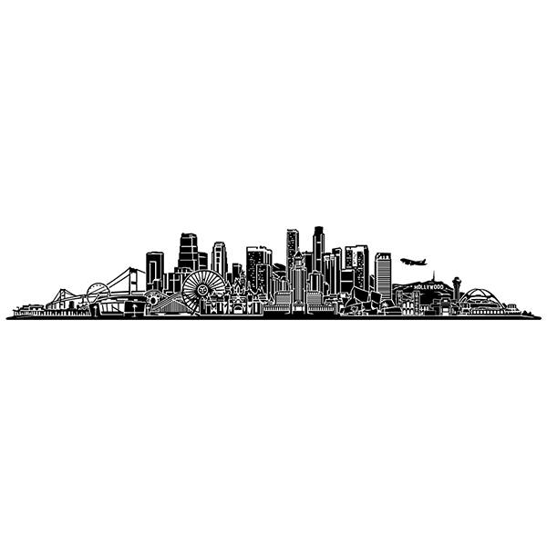 Vinilos Decorativos: Los Ángeles Skyline