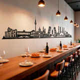 Vinilos Decorativos: Madrid Skyline  21