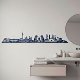 Vinilos Decorativos: Madrid Skyline  6