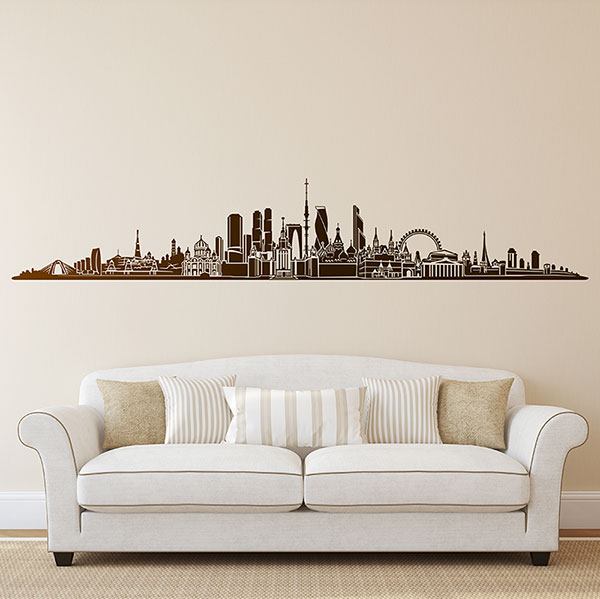 Vinilos Decorativos: Moscú Skyline