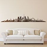 Vinilos Decorativos: Moscú Skyline 3