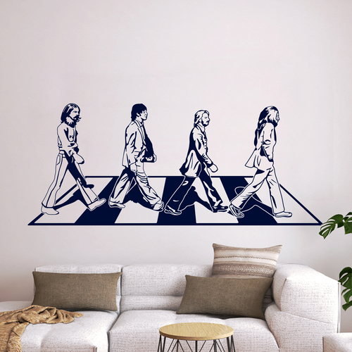 Vinilos Decorativos: Beatles en Abbey Road