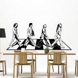 Vinilos Decorativos: Beatles en Abbey Road 3