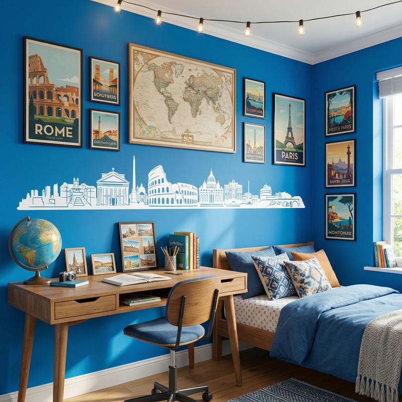 Vinilos Decorativos: Roma Skyline 2018