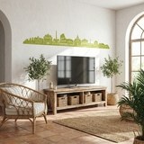 Vinilos Decorativos: Roma Skyline 2018 8