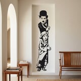 Vinilos Decorativos: Chaplin The Kid 14