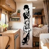 Vinilos Decorativos: Chaplin The Kid 16
