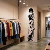 Vinilos Decorativos: Chaplin The Kid 10