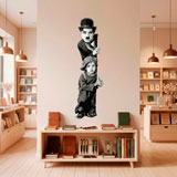 Vinilos Decorativos: Charlot, The Kid 3