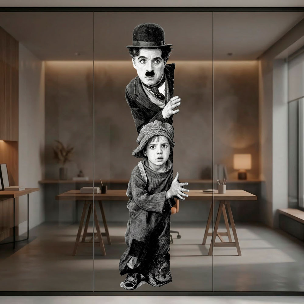 Vinilos Decorativos: Charlot, The Kid