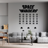 Vinilos Decorativos: Space Invaders Game 3