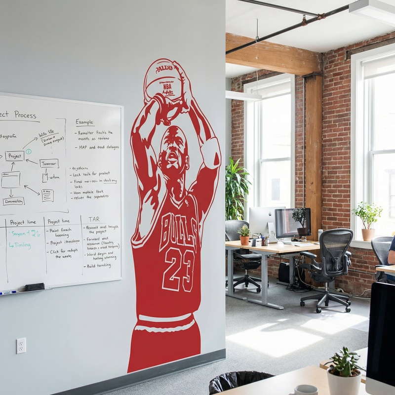 Vinilos Decorativos: Michael Jordan