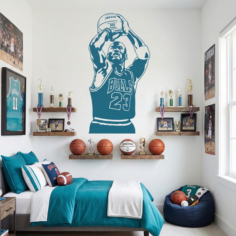 Vinilos Decorativos: Michael Jordan