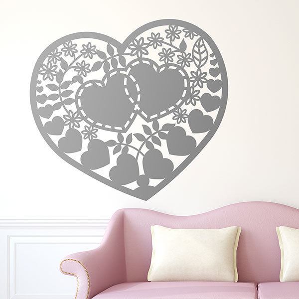 Vinilos Decorativos: Corazón de Amor