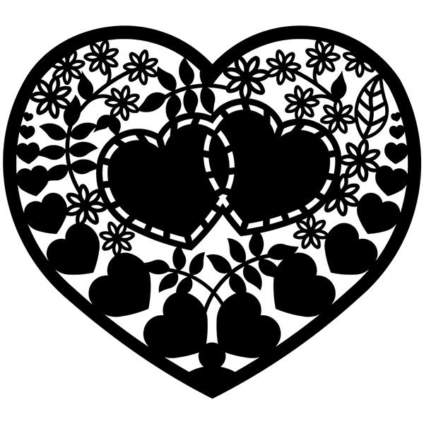 Vinilos Decorativos: Corazón de Amor