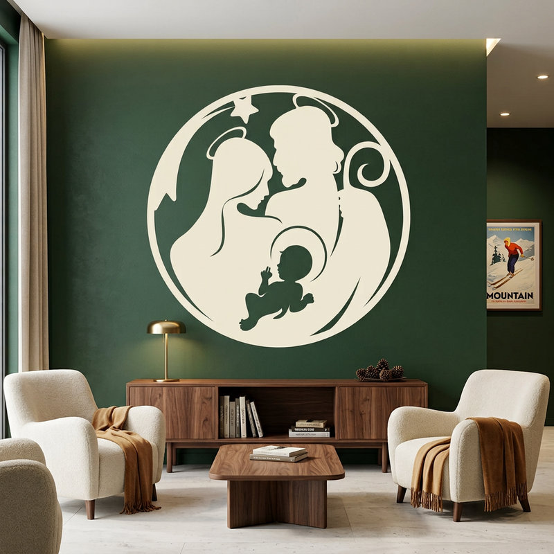 Vinilos Decorativos: La Sagrada Familia