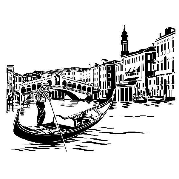 Vinilos Decorativos: Puente de Rialto en Venecia
