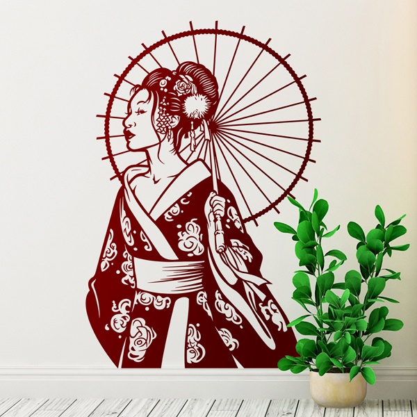 Vinilos Decorativos: Geisha 0
