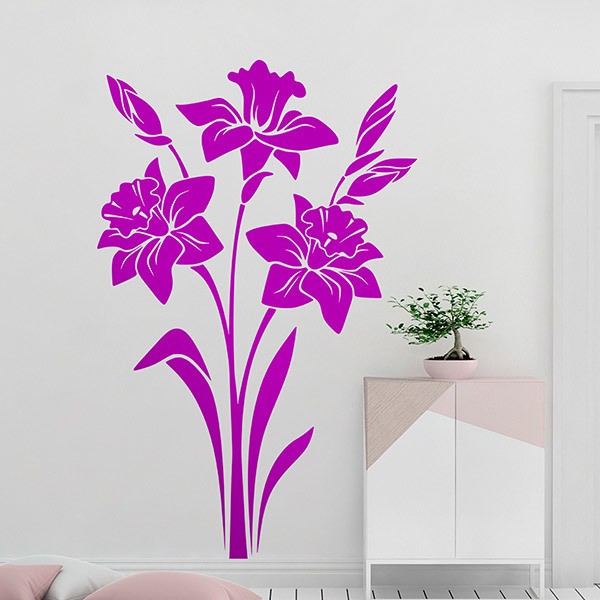 Vinilos Decorativos: Floral Tezcalipoca