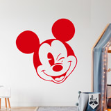 Vinilos Infantiles: Mickey Mouse guiña el ojo 3