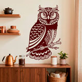 Vinilos Decorativos: B&uacute;ho Strigidae 12