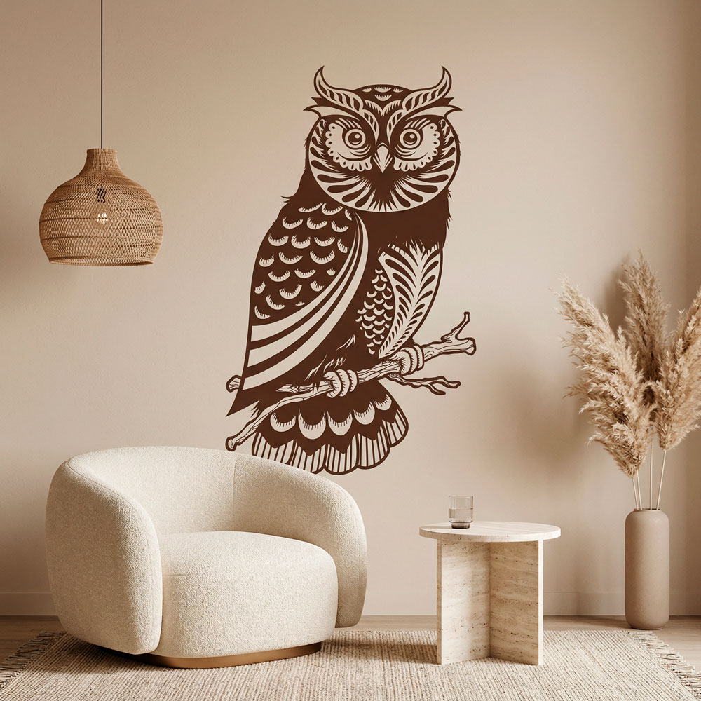 Vinilos Decorativos: B&uacute;ho Strigidae