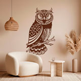 Vinilos Decorativos: B&uacute;ho Strigidae 4