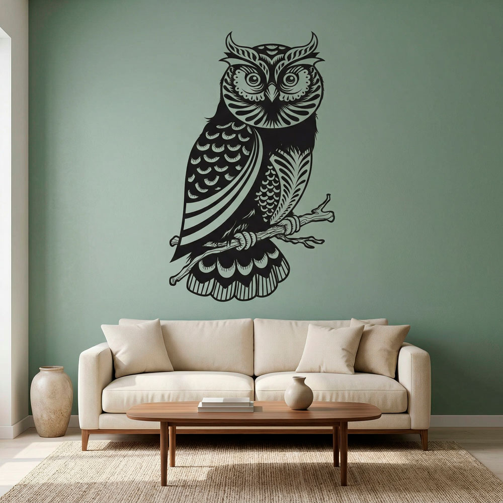 Vinilos Decorativos: B&uacute;ho Strigidae