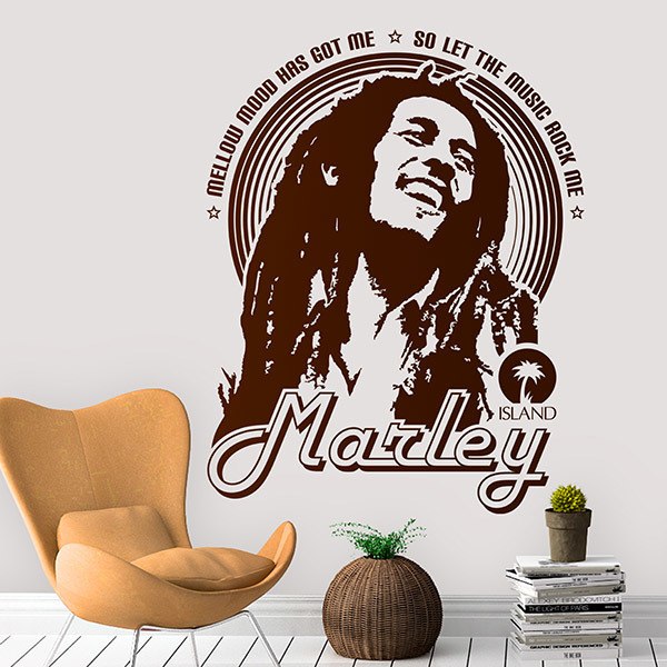 Vinilos Decorativos: Island Marley