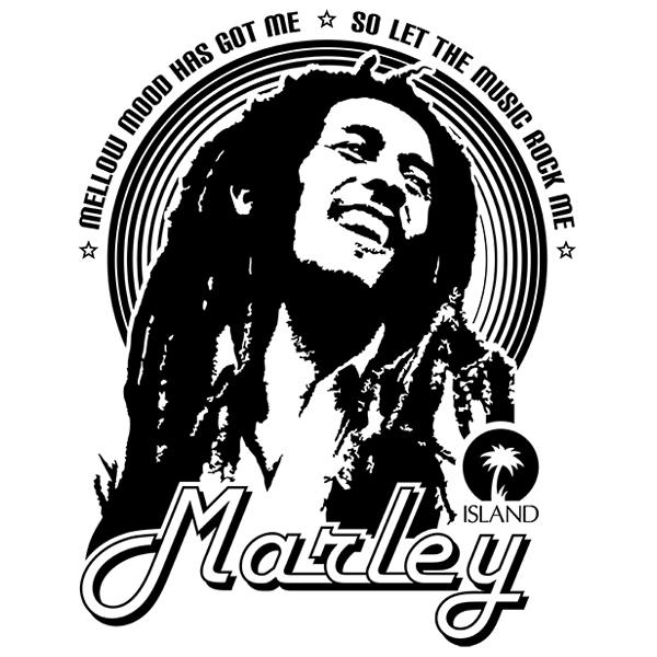 Vinilos Decorativos: Island Marley