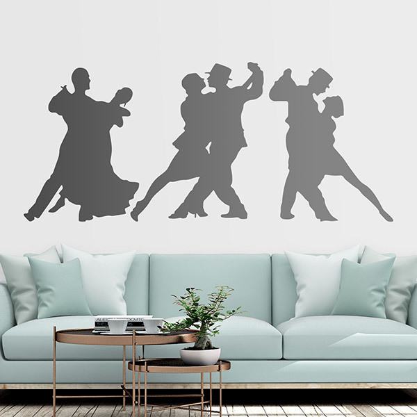 Vinilos Decorativos: Parejas bailando