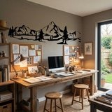 Vinilos Decorativos: Monta&ntilde;as y pinos 17