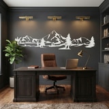 Vinilos Decorativos: Monta&ntilde;as y pinos 21