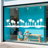 Vinilos Decorativos: Skyline surf 11