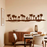 Vinilos Decorativos: Skyline surf 6