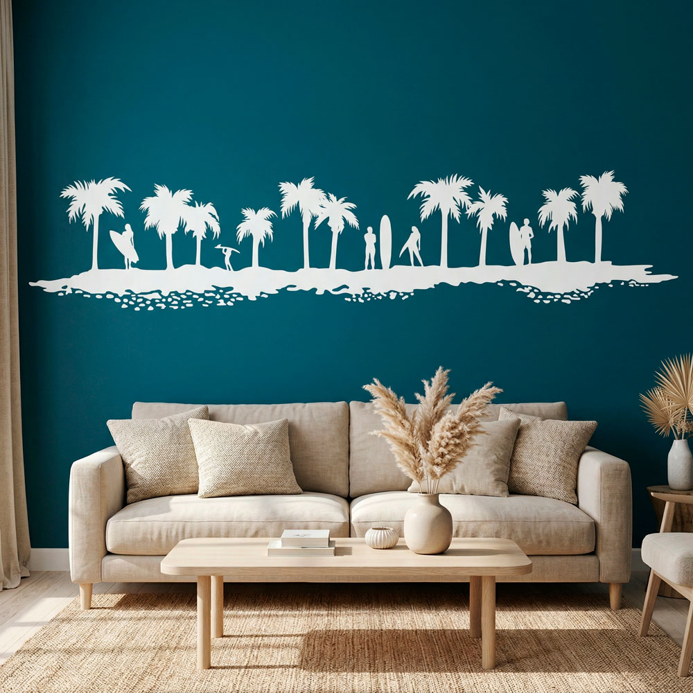 Vinilos Decorativos: Skyline surf