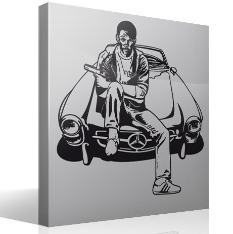 Vinilos Decorativos: Eddie Murphy Superdetective en Hollywood