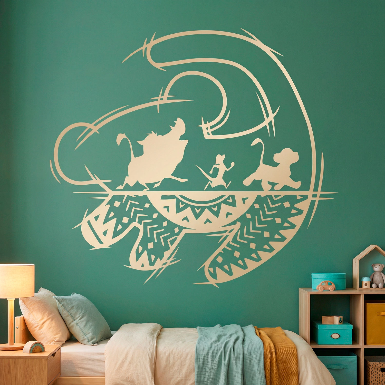 Vinilos Infantiles: El Rey Le&oacute;n Art